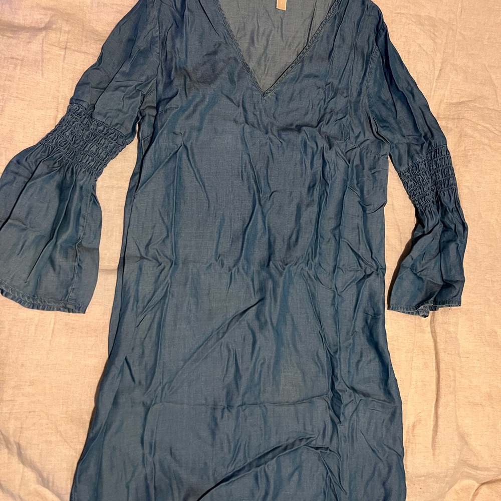 Michael kors denim mini dress
